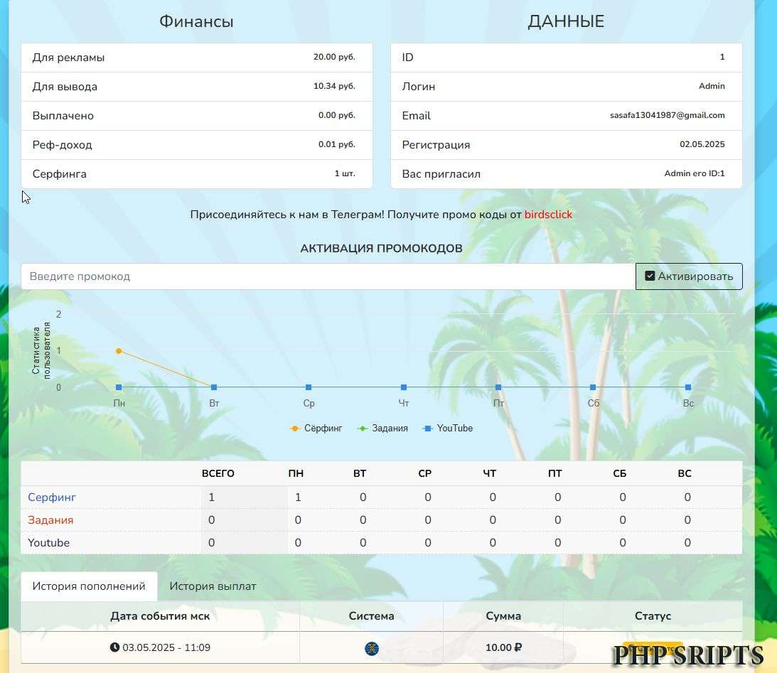 Скрипт игры Angry Birds